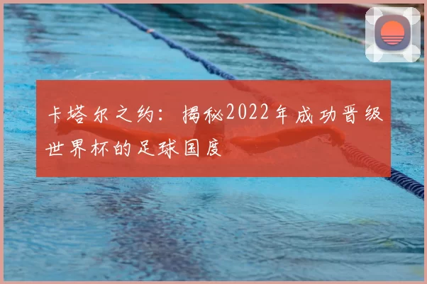卡塔尔之约:揭秘2022年成功晋级世界杯的足球国度