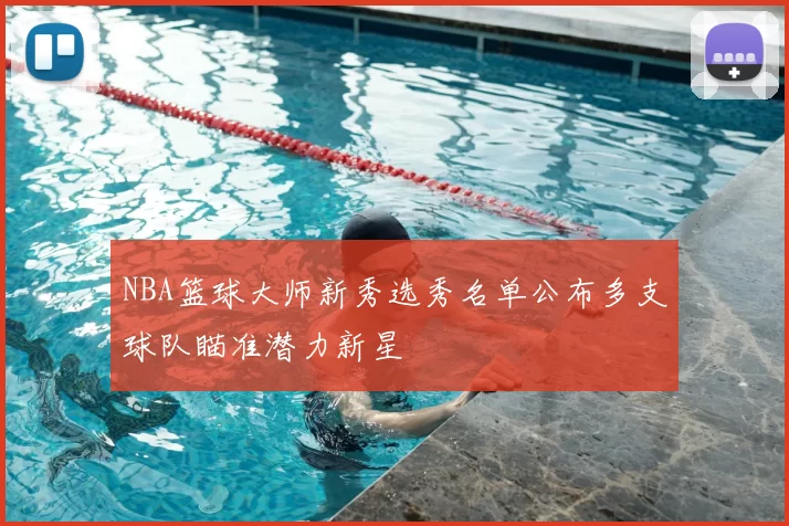 NBA篮球大师新秀选秀名单公布多支球队瞄准潜力新星