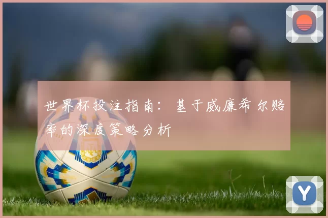 世界杯投注指南：基于威廉希尔赔率的深度策略分析